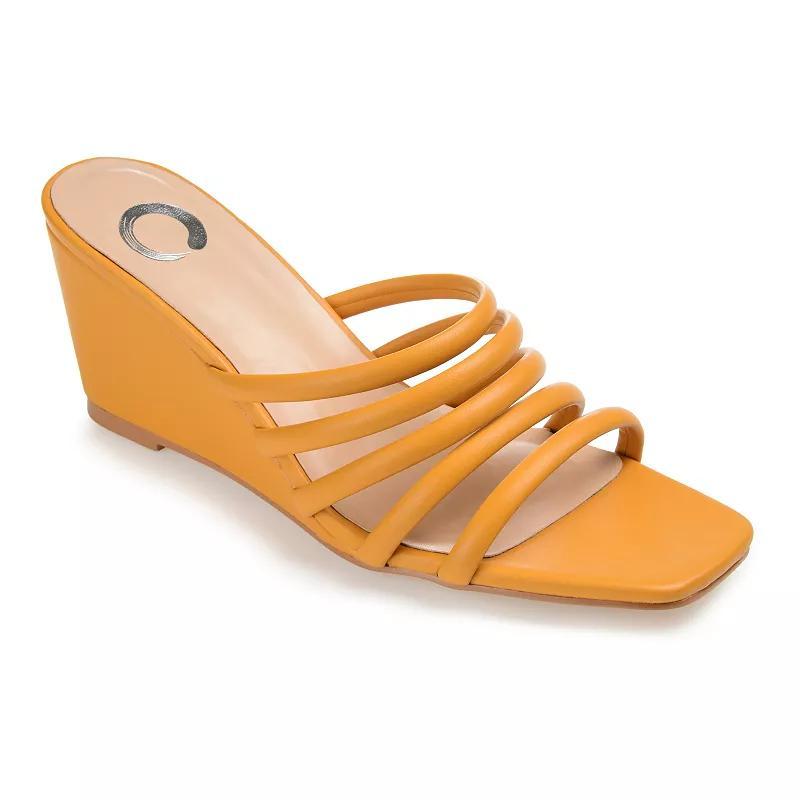 Journee Collection Rizie Womens Wedge Sandals Product Image