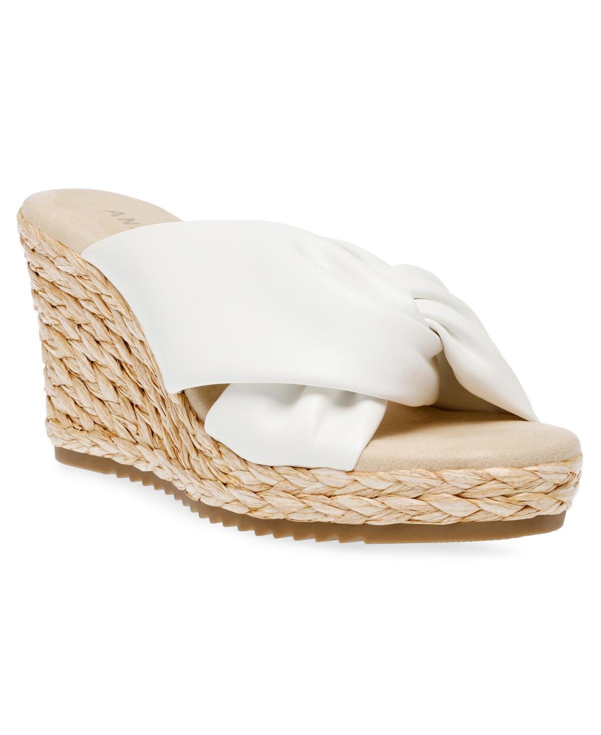 Anne Klein Womens Weslie Espadrille Wedge Sandals Product Image