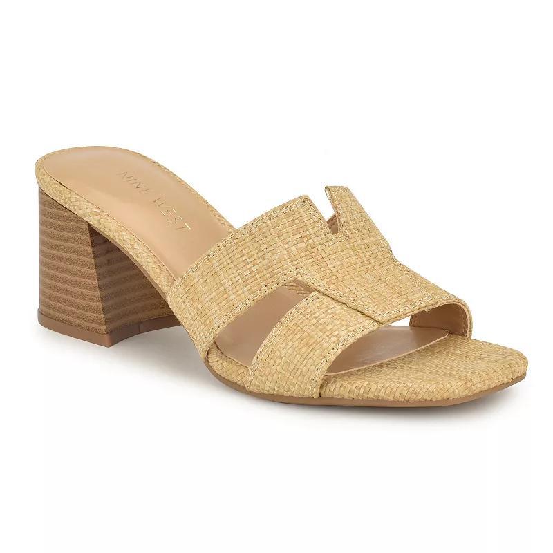 Nine West Ganda Womens Block Heel Sandals Product Image