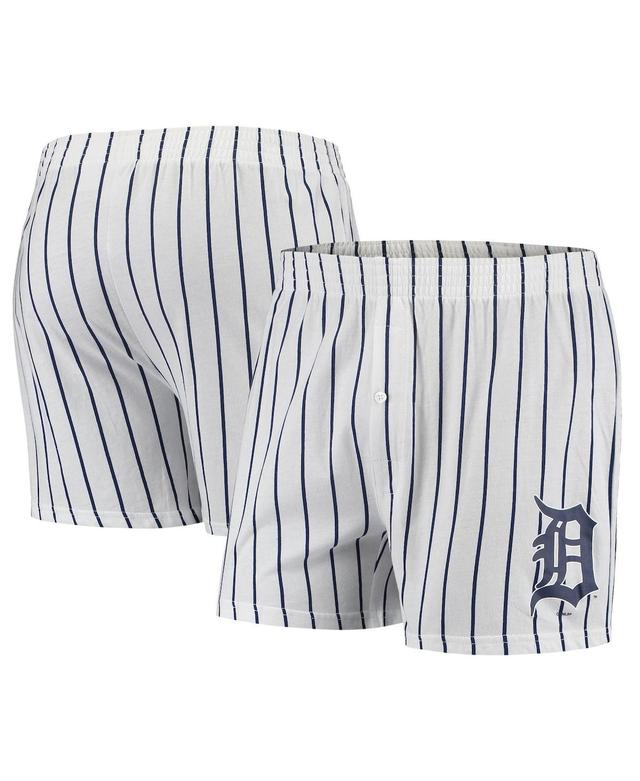 Mens White Detroit Tigers Vigor Boxer Shorts Product Image