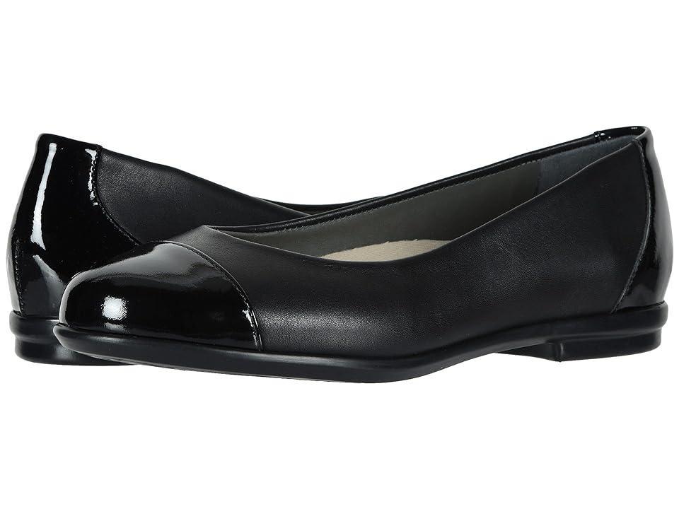 SAS Scenic Cap Toe Black Patent) Women's Shoes Product Image