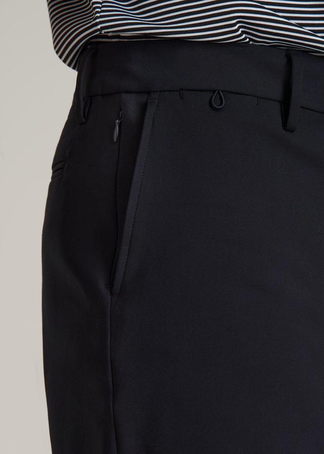 Tech Chino Shorts for Tall Men in Deep Navy Male Product Image