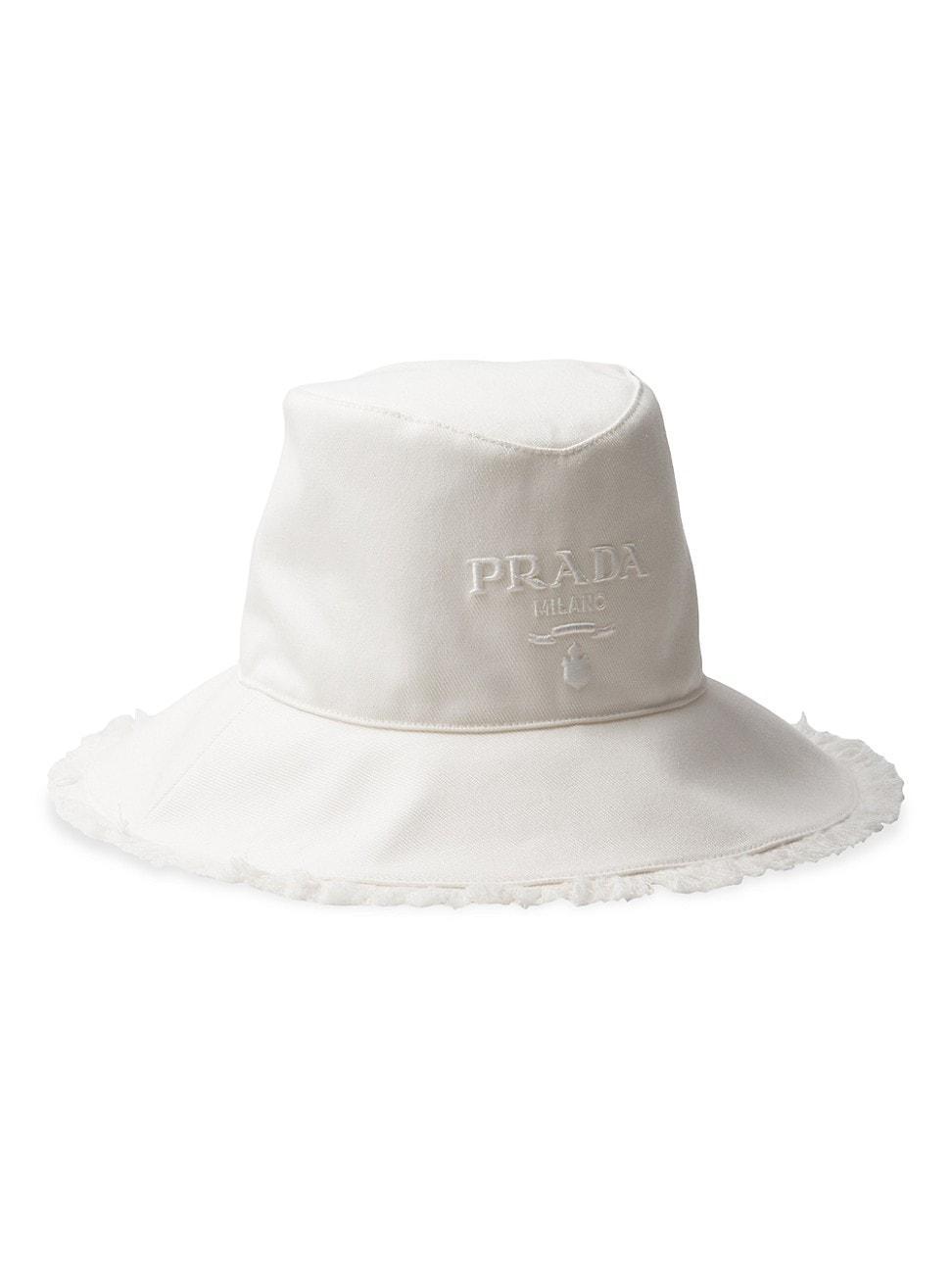 Womens Wide Brimmed Drill Bucket Hat product image