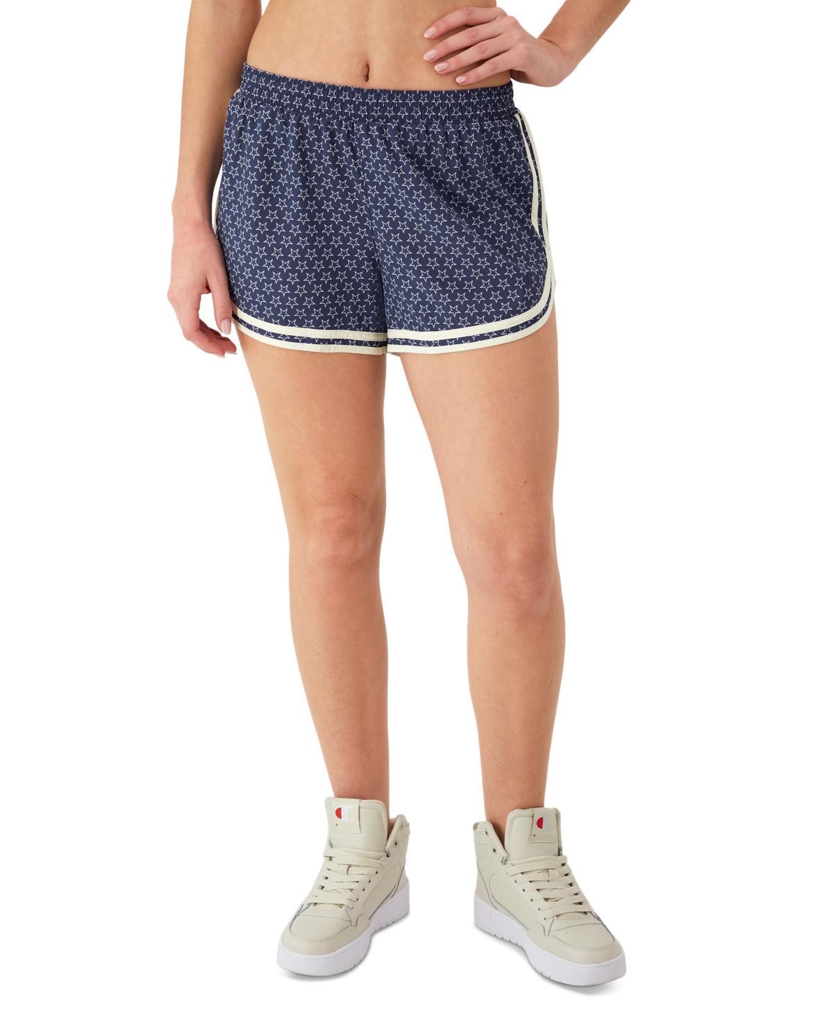 Champion Varsity Shorts (C The Stars Black) Women's Shorts Product Image