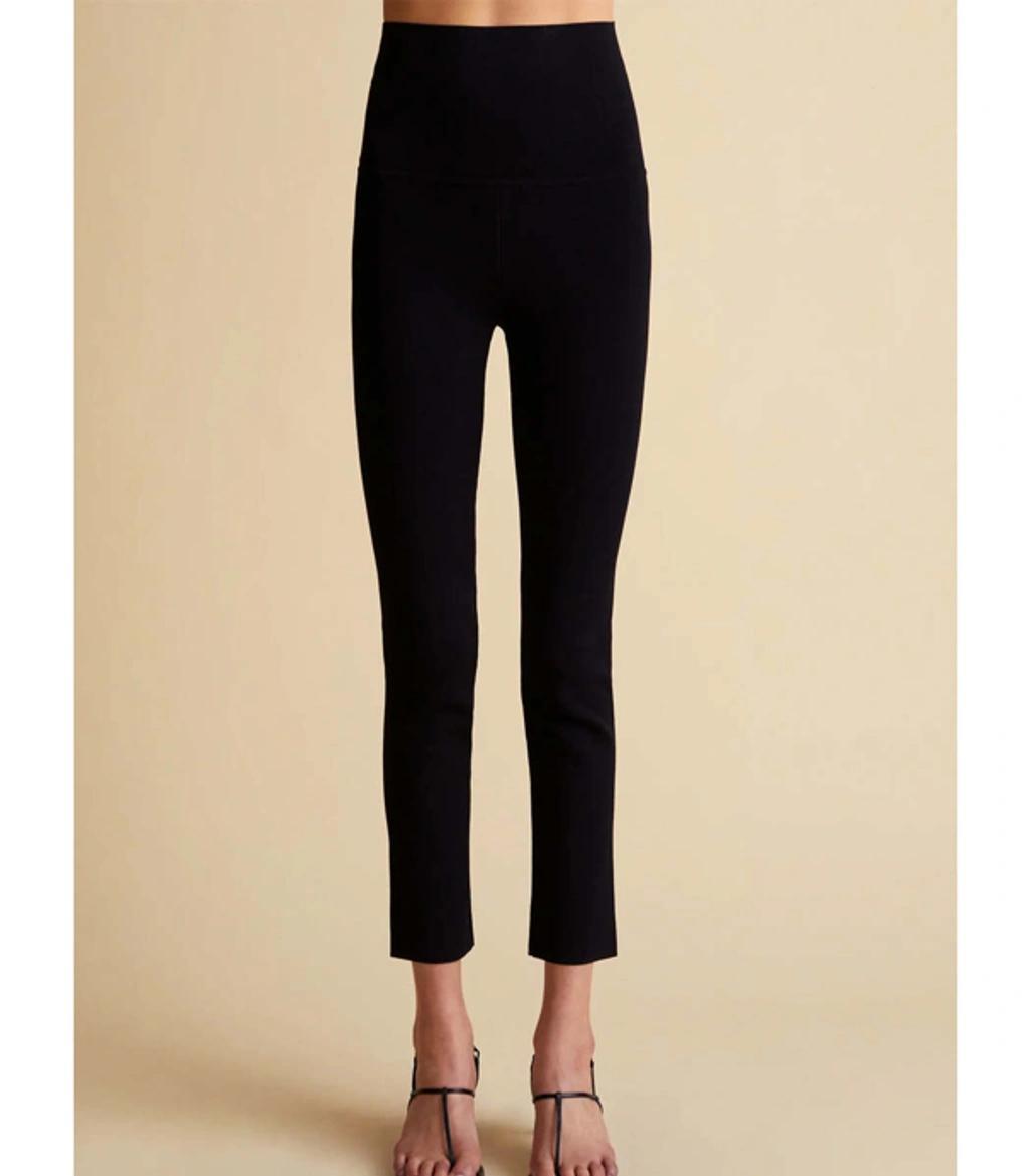 Harmony Stretch-jersey Leggings In Black Product Image