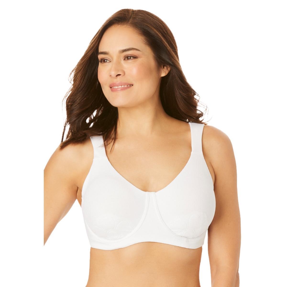 Comfort Choice Womens Petal Boost Underwire Bra Product Image