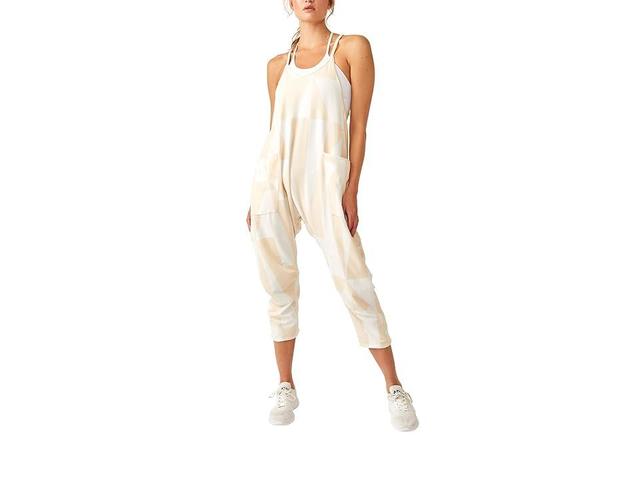 FP Movement Hot Shot Onesie Printed (Printed Palm Beach ) Women's Dress Pants Product Image