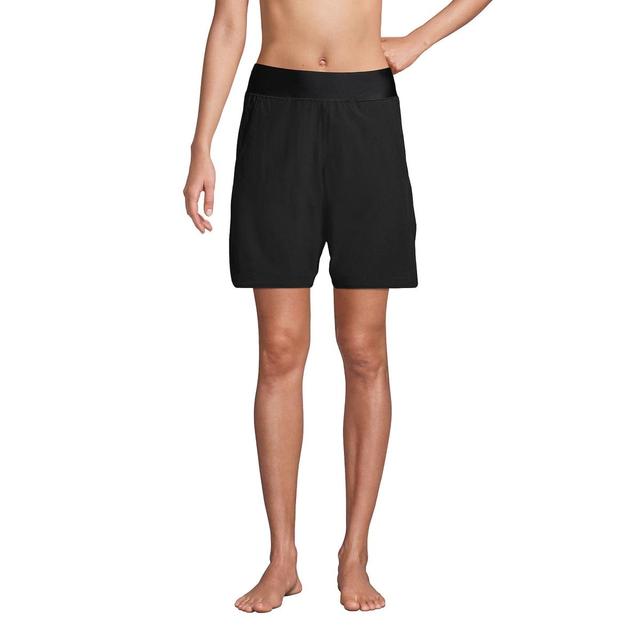 Womens Lands End 9 Quick Dry Swim Board Short With Panty Product Image