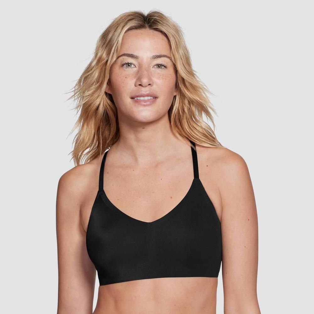 True & Co. Womens Everybody Lace Racerback Bralette - Black L Product Image