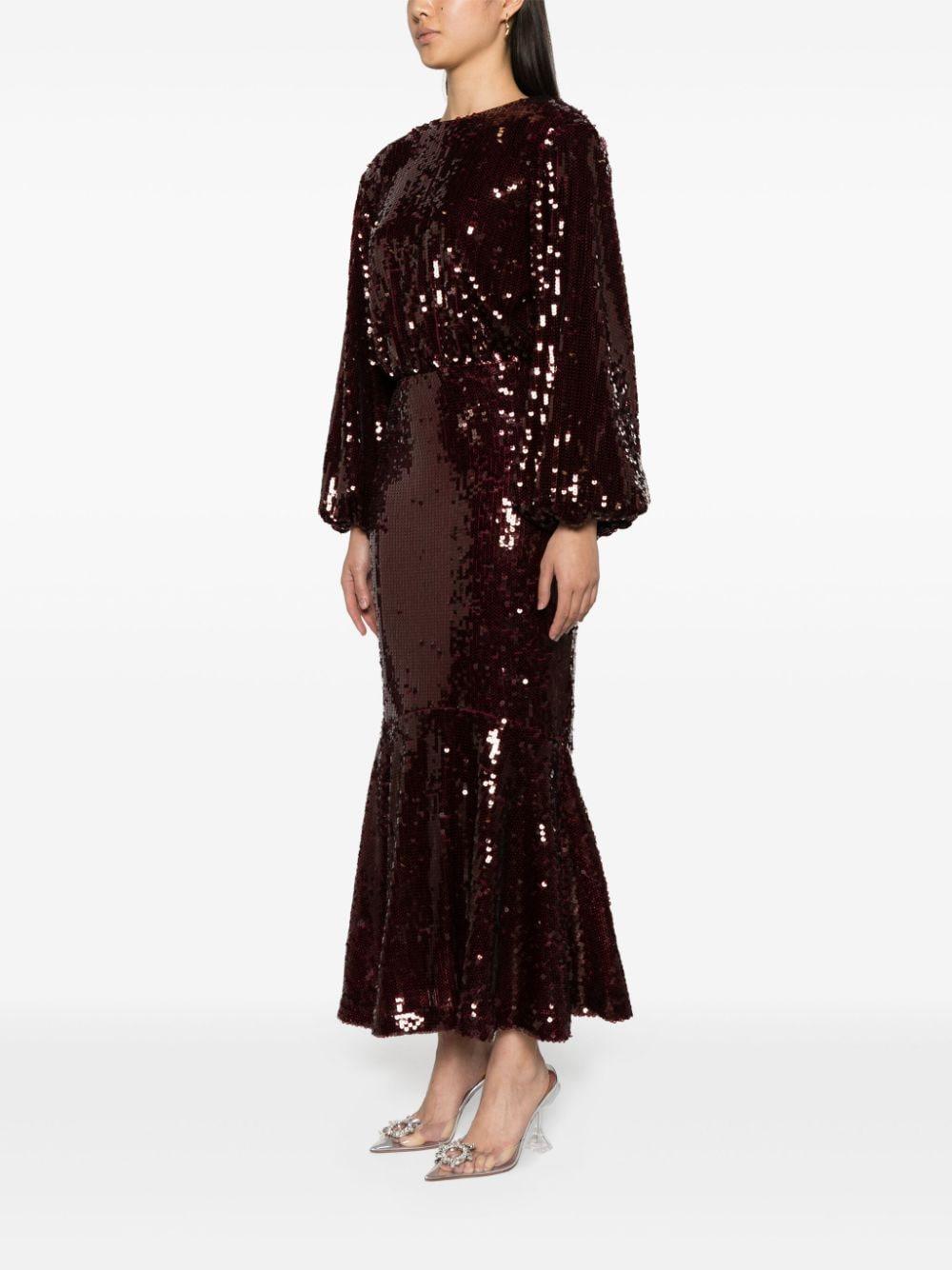 sequinned maxi dress Product Image