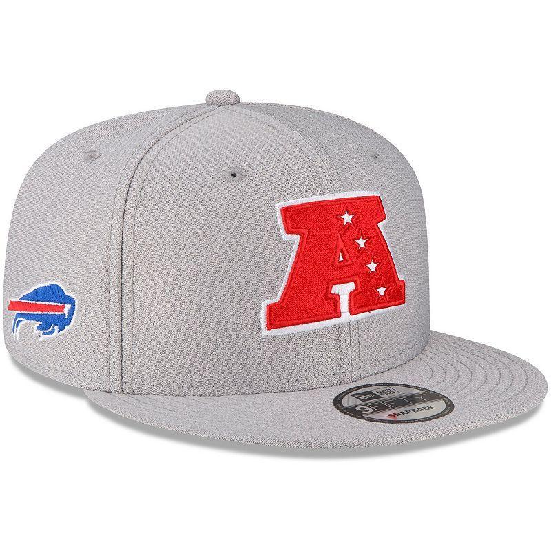 Mens New Era Gray Buffalo Bills 2024 Pro Bowl 9FIFTY Adjustable Snapback Hat Product Image