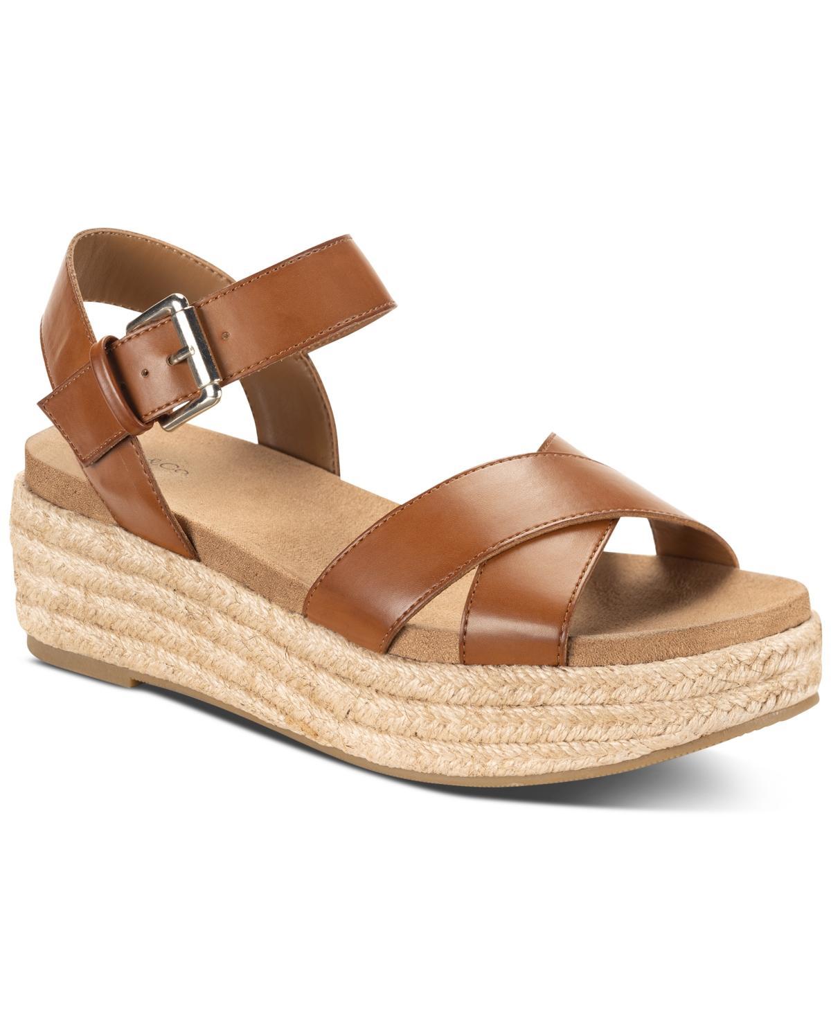 Style & Co Womens Emberr Espadrille Platform Wedge Sandals, Created for Macys Product Image