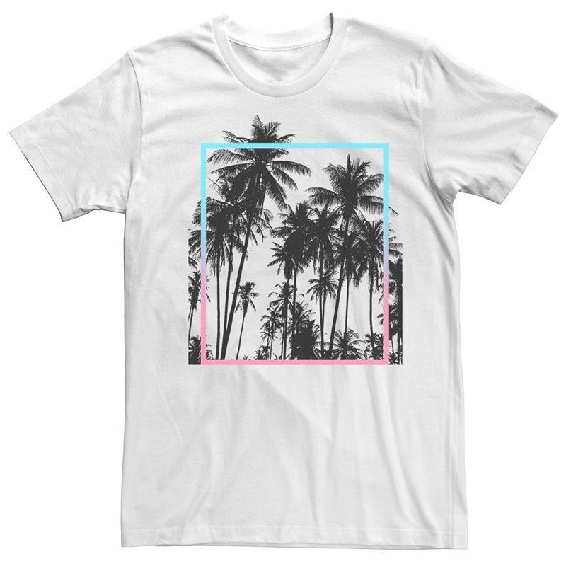 Fifth Sun Mens Paradise Palms Short Sleeve Crew T-shirt Product Image