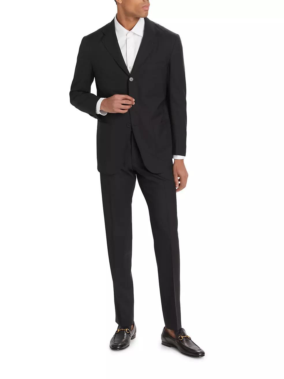 Two-Piece Wool Suit Set Product Image