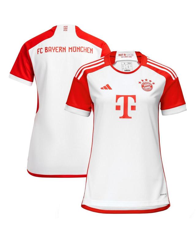 Womens adidas White Bayern Munich 2023/24 Home Replica jersey - White Product Image