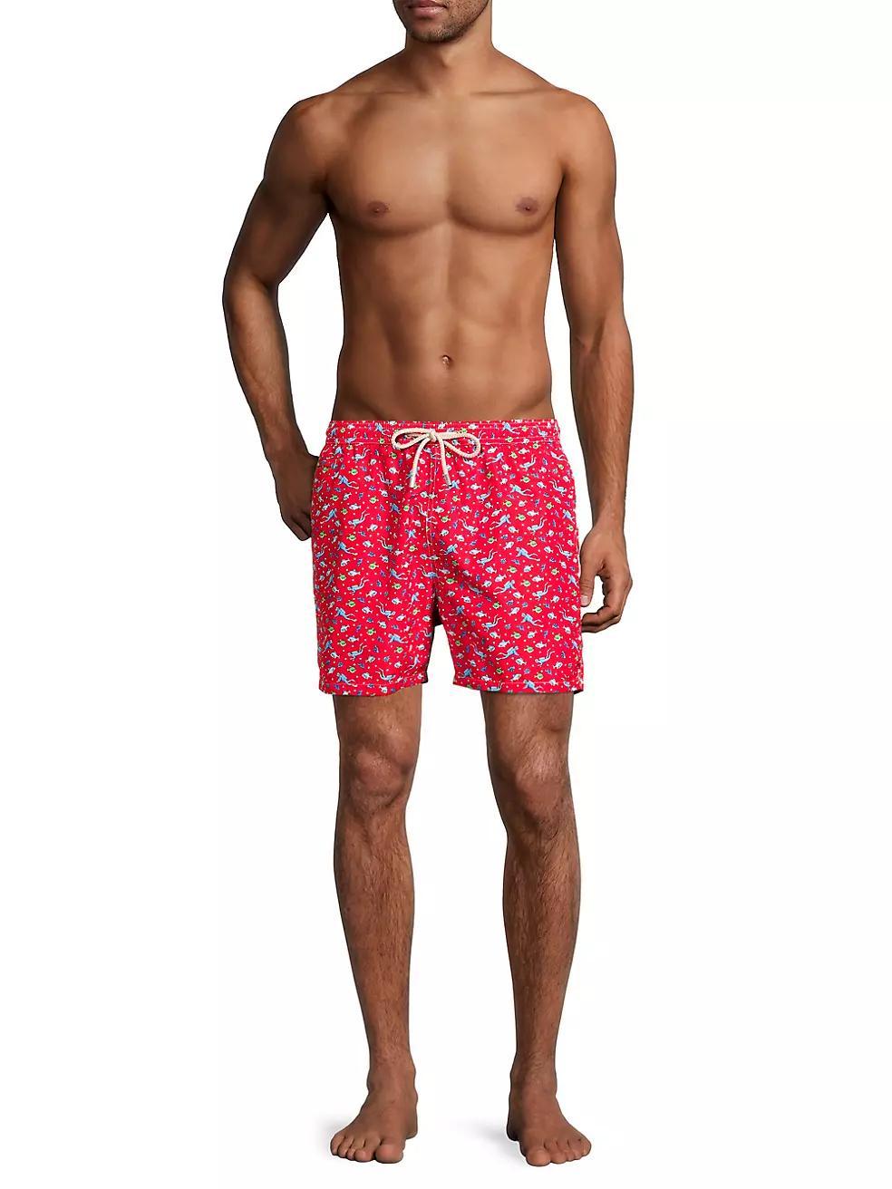 Drawstring Swim Trunks Product Image