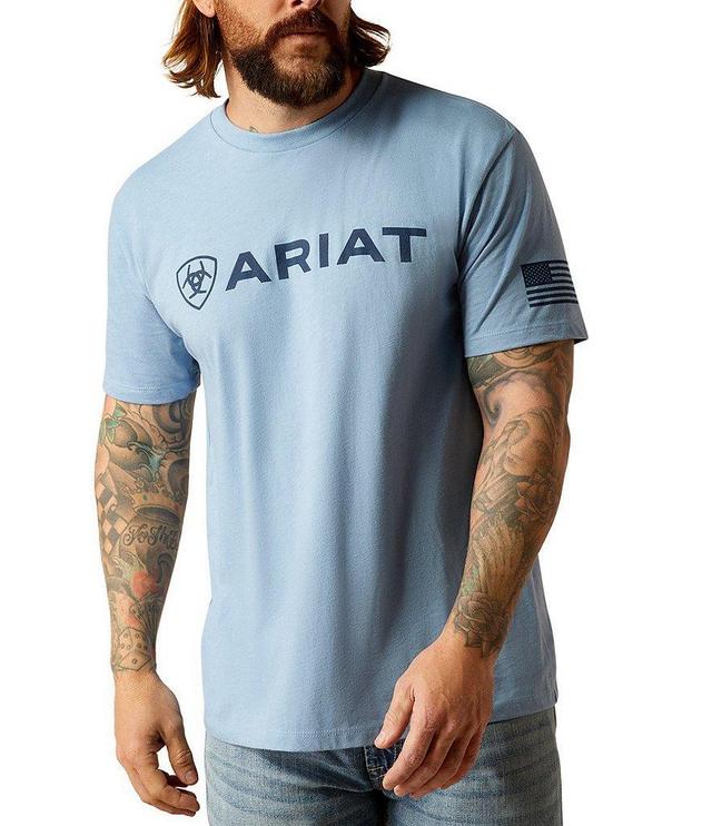 Ariat Shield Flag Short Sleeve Graphic T-Shirt Product Image