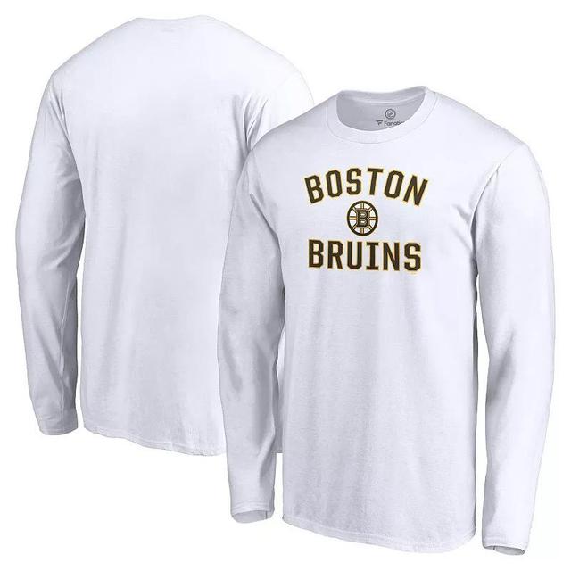 Mens Fanatics Branded Boston Bruins Victory Arch Long Sleeve T-Shirt Product Image