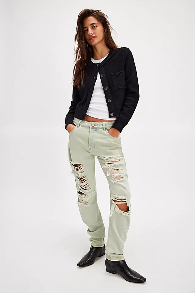 OneTeaspoon Messed Up Saints Boyfriend Jeans Product Image