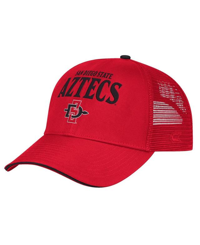 Colosseum Mens Cardinal San Diego State Aztecs Wyatt Adjustable Hat Product Image