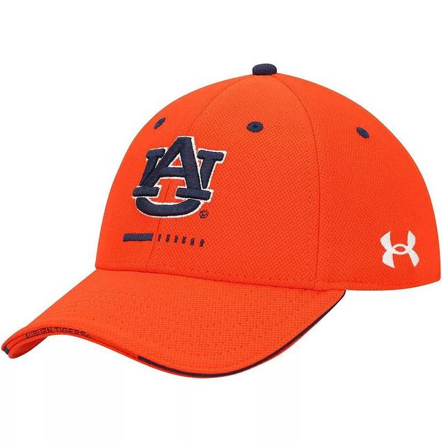 Mens Under Armour Auburn Tigers Blitzing Accent Performance Flex Hat Product Image