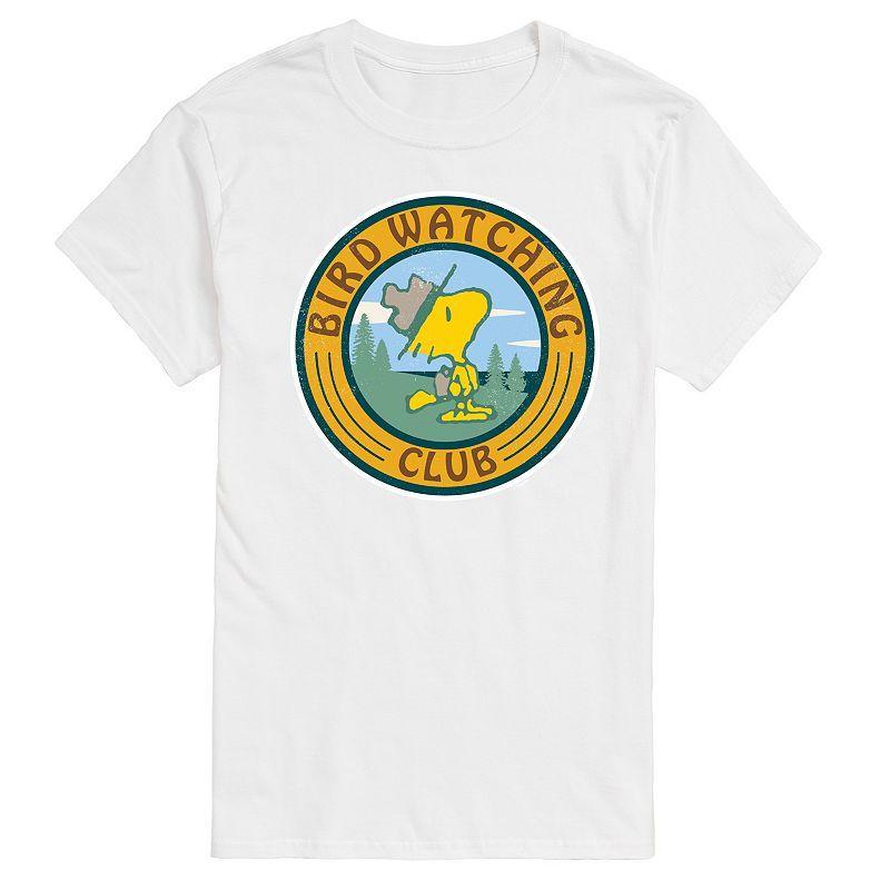 Mens Peanuts Bird Watching Graphic Tee Product Image