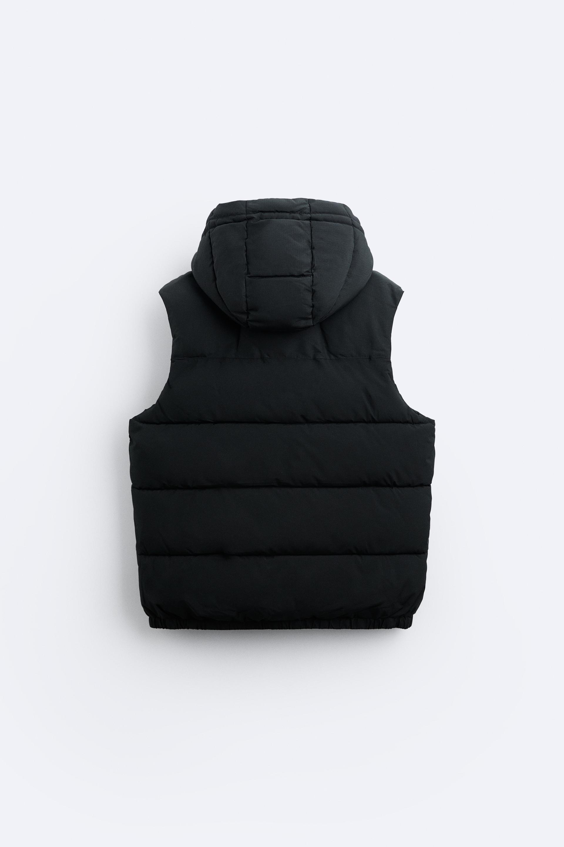 HOODED PUFFER VEST Product Image