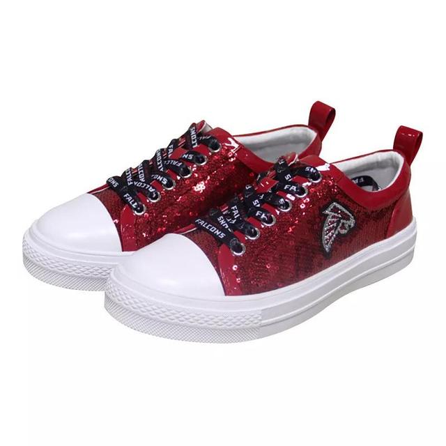 Womens Cuce Atlanta Falcons Team Sequin Sneakers Product Image