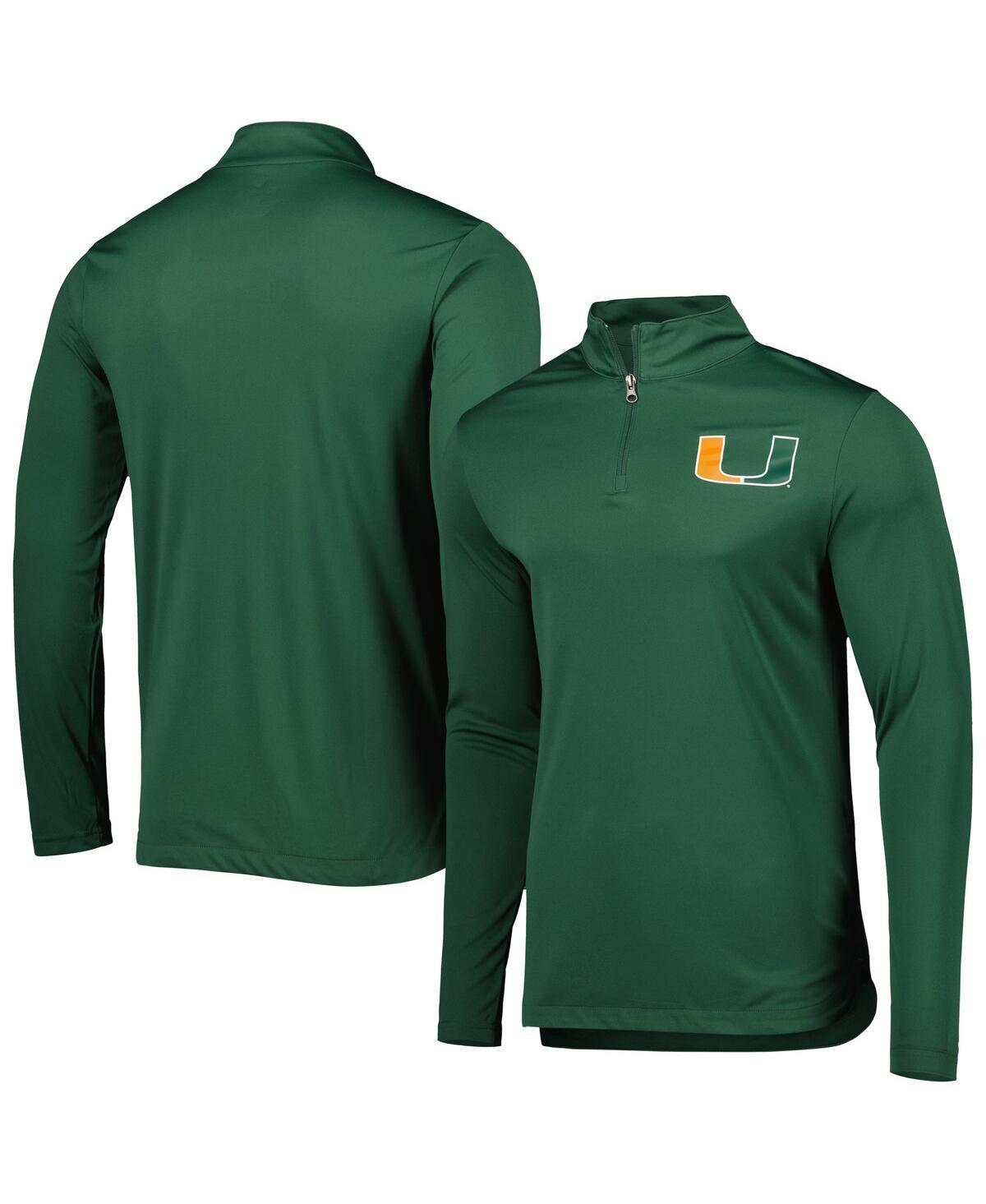 Mens Fanatics Branded Miami Hurricanes Tough Minded Quarter-Zip Top Product Image