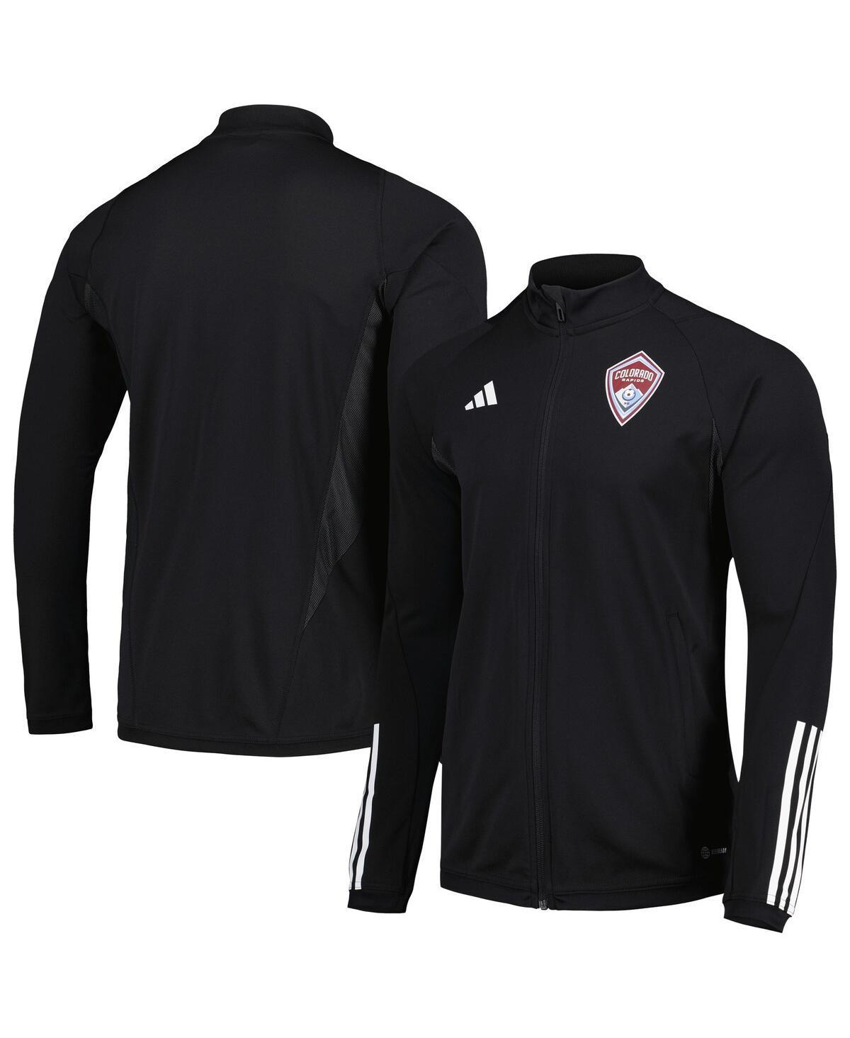 Mens adidas Black Colorado Rapids 2023 On-Field Aeroready Full-Zip Training Top Product Image