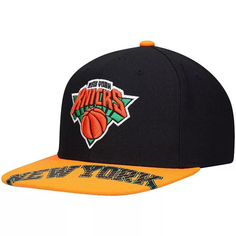 Mens Mitchell & Ness x Lids /Orange New York Knicks Current Reload 3.0 Snapback Hat Product Image