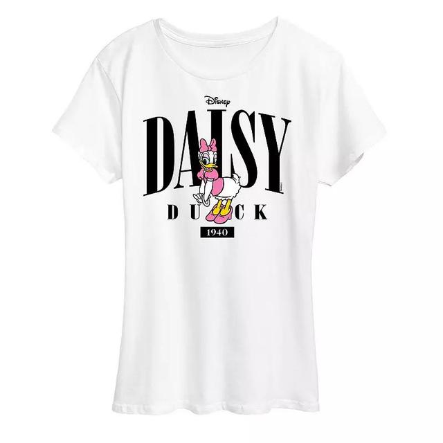 Disneys Daisy Duck Womens Collegiate Graphic Tee Product Image