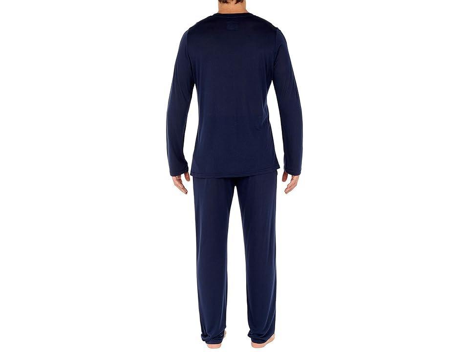 HOM Cocooning Modal Long Sleeve Shirt Men's Pajama Product Image