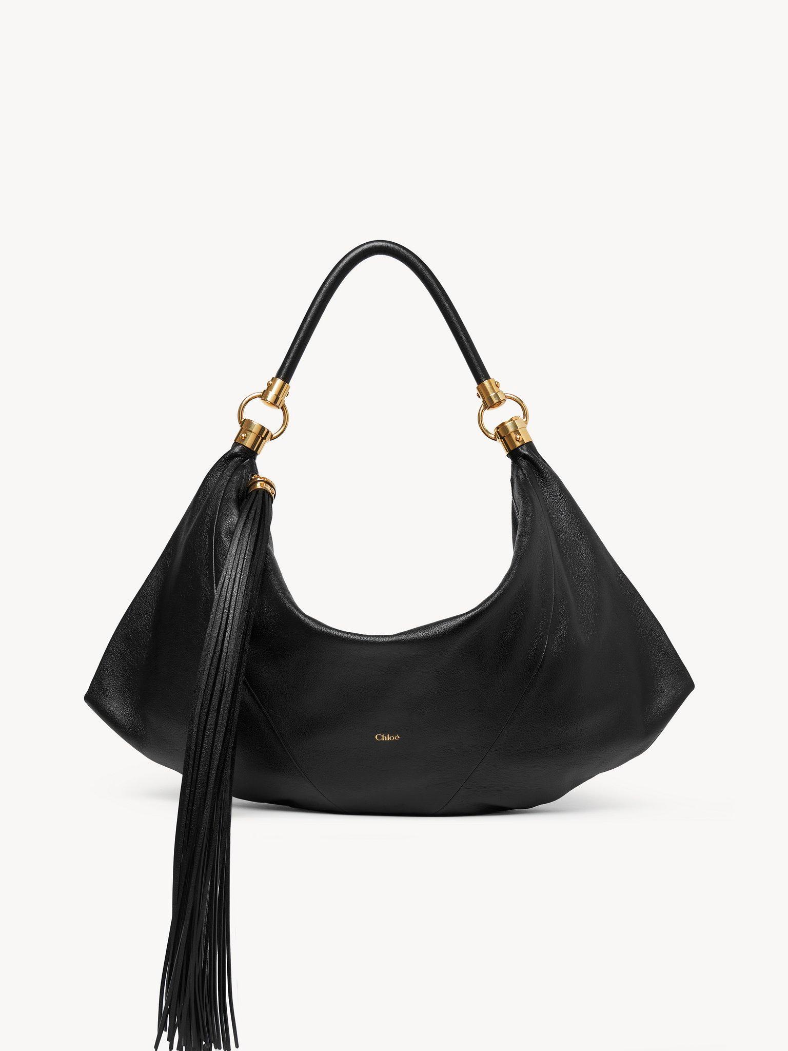 Chloé Foulard shoulder bag in grained leather Product Image