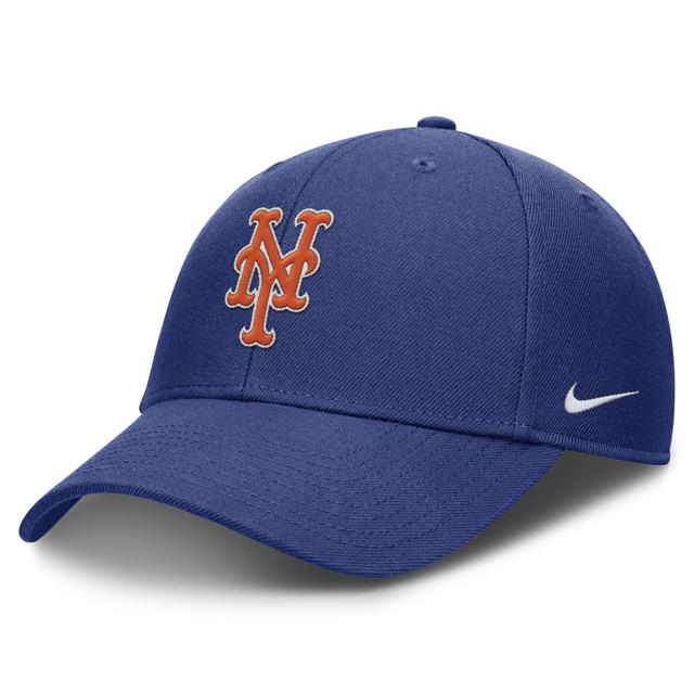 New York Mets Evergreen Club Nike Mens Dri-FIT MLB Adjustable Hat Product Image