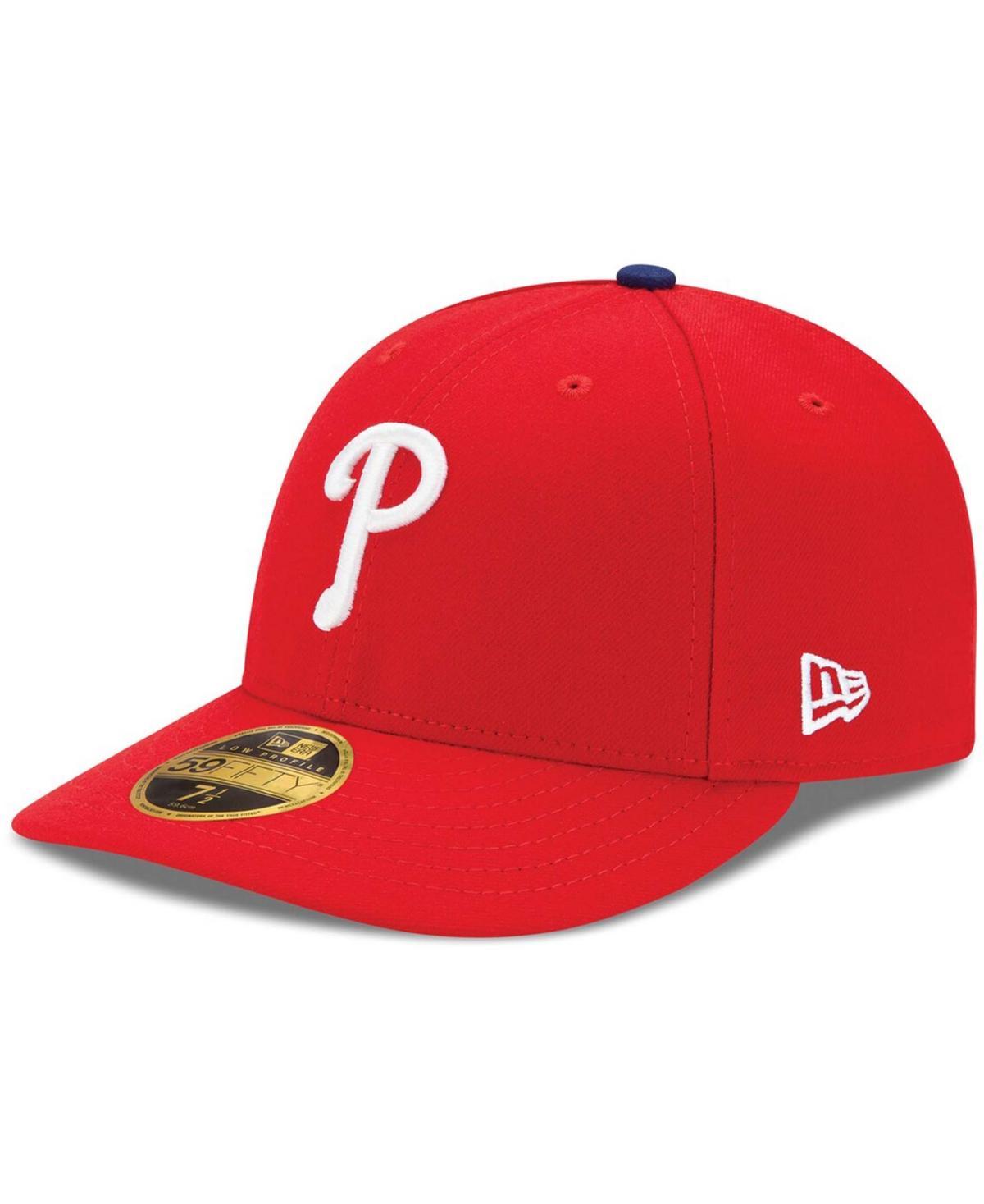 New Era Mens Philadelphia Phillies Authentic Collection On-Field Low Profile Game 59FIFTY Fitted Hat Product Image