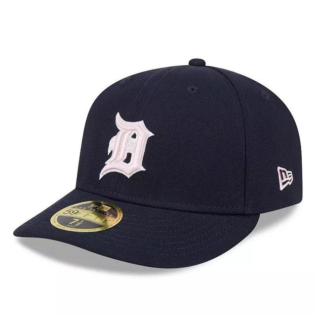 Mens New Era Detroit Tigers 2024 Mothers Day Low Profile 59FIFTY Fitted Hat Blue Product Image