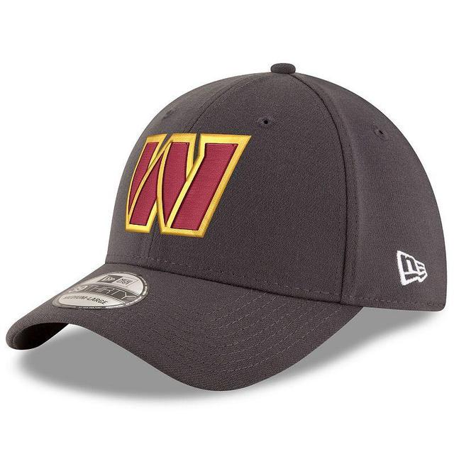 Mens Gray Washington Commanders 39THIRTY Flex Hat Product Image