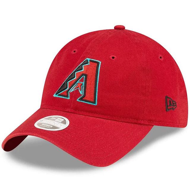 Womens New Era Red Arizona Diamondbacks Core Classic 9TWENTY Adjustable Hat Product Image