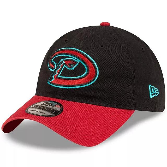 Mens New Era /Red Arizona Diamondbacks Road Replica Core Classic 9TWENTY Adjustable Hat Product Image