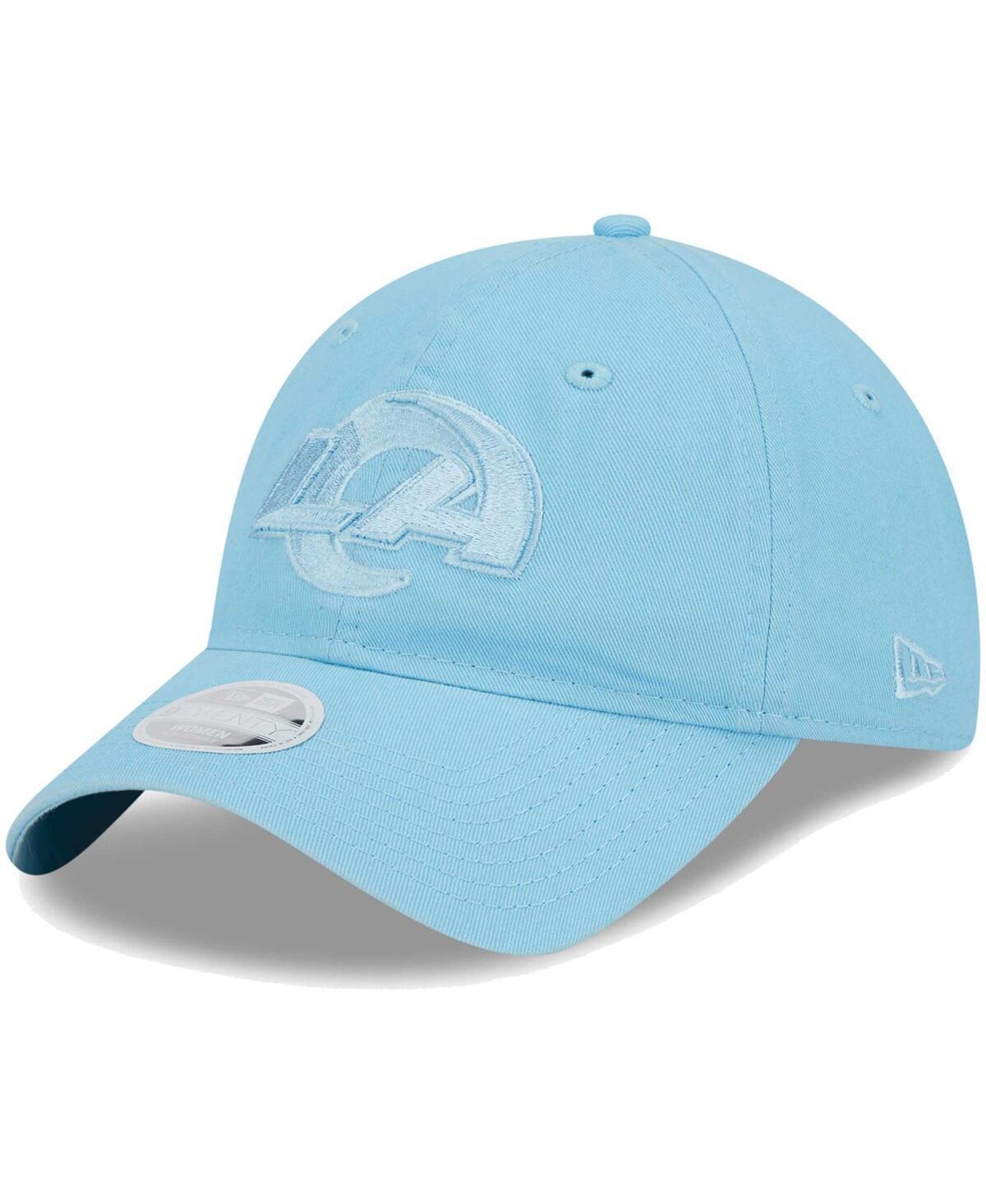 Womens New Era Blue Los Angeles Rams Color Pack Brights 9TWENTY Adjustable Hat Product Image