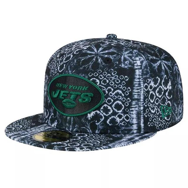 Mens New Era New York Jets Shibori 59FIFTY Fitted Hat Product Image