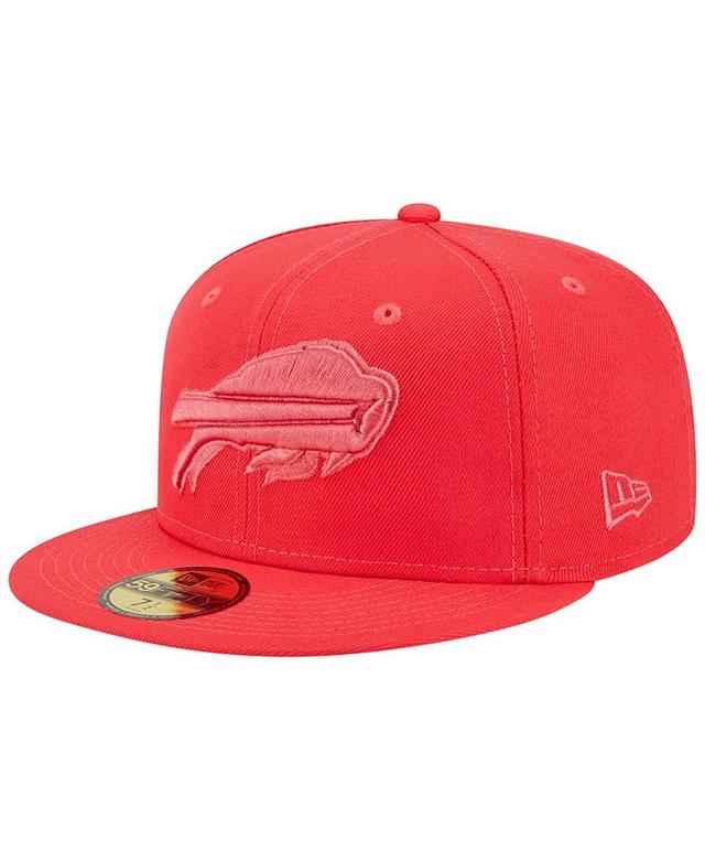 Mens New Era Red Buffalo Bills Color Pack Brights 59FIFTY Fitted Hat Product Image