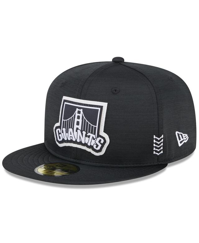 Mens New Era Black San Francisco Giants 2024 Clubhouse 59FIFTY Fitted Hat Product Image