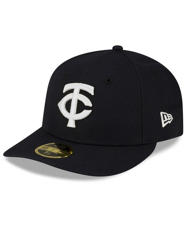 Mens New Era Navy Minnesota Twins 2023 Authentic Collection Low Profile Alternate 59FIFTY Fitted Hat Product Image