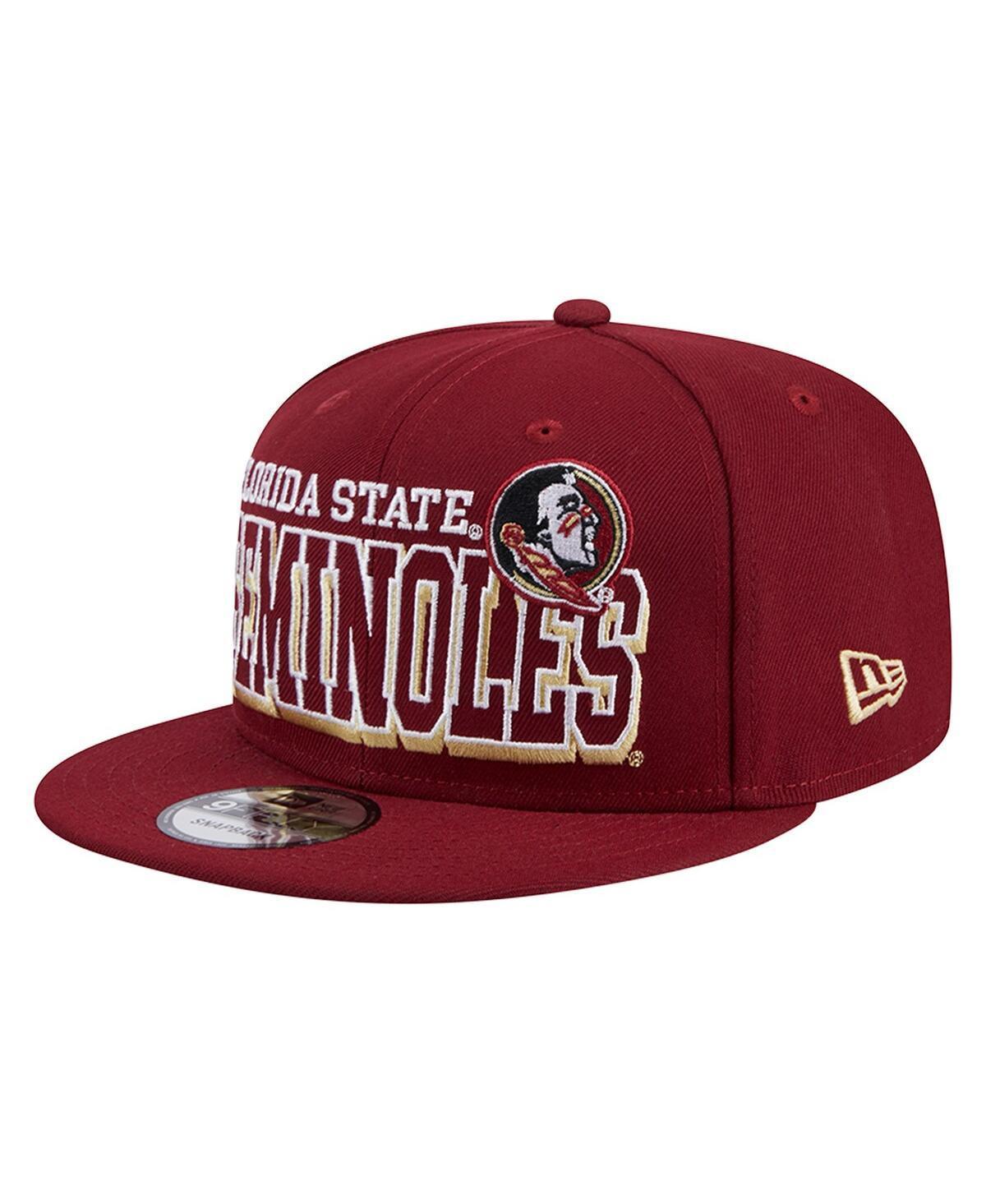 New Era Mens Garnet Florida State Seminoles Game Day 9fifty Snapback Hat Product Image