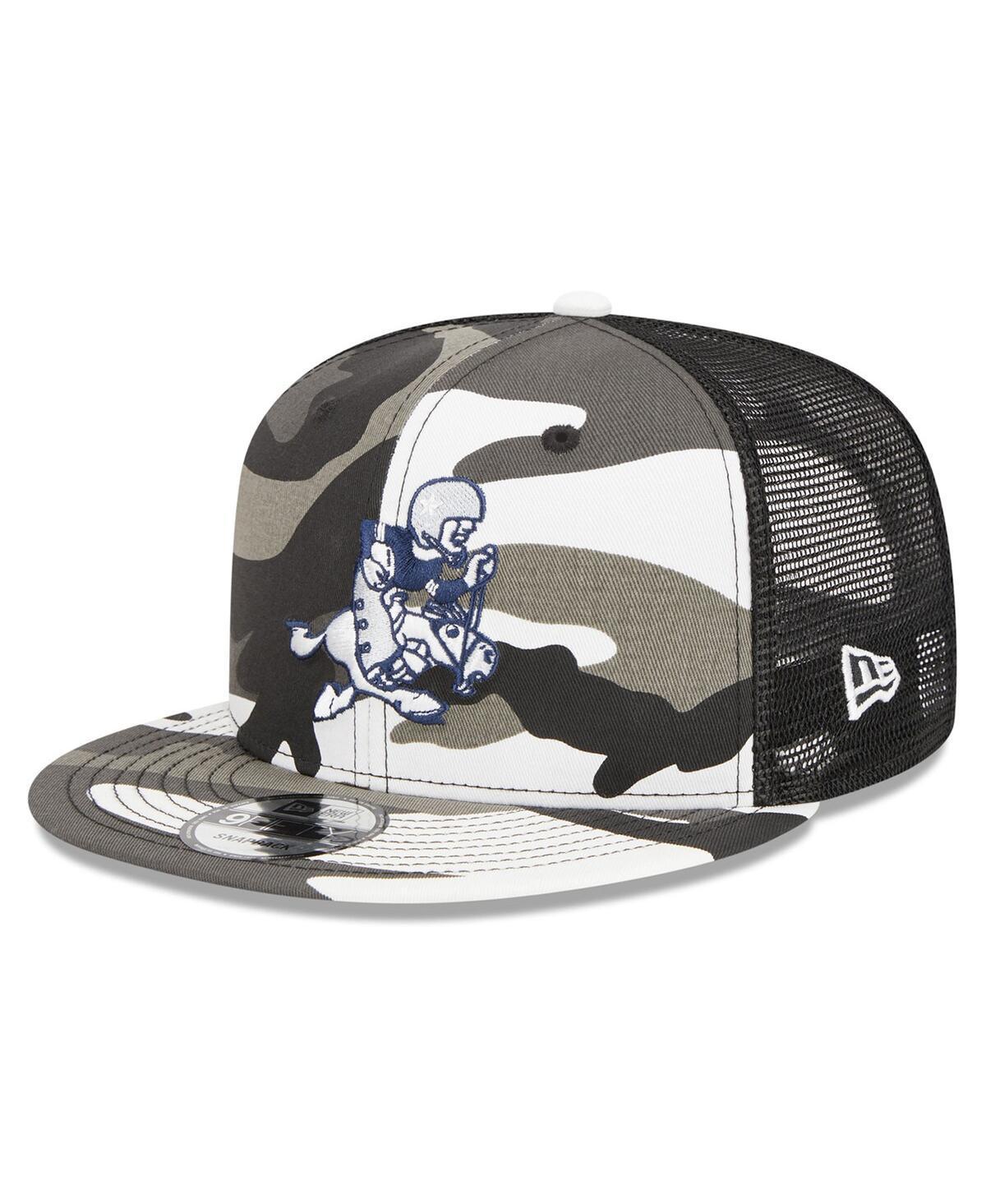 Mens New Era Urban Camo Dallas Cowboys 9FIFTY Trucker Snapback Hat Product Image