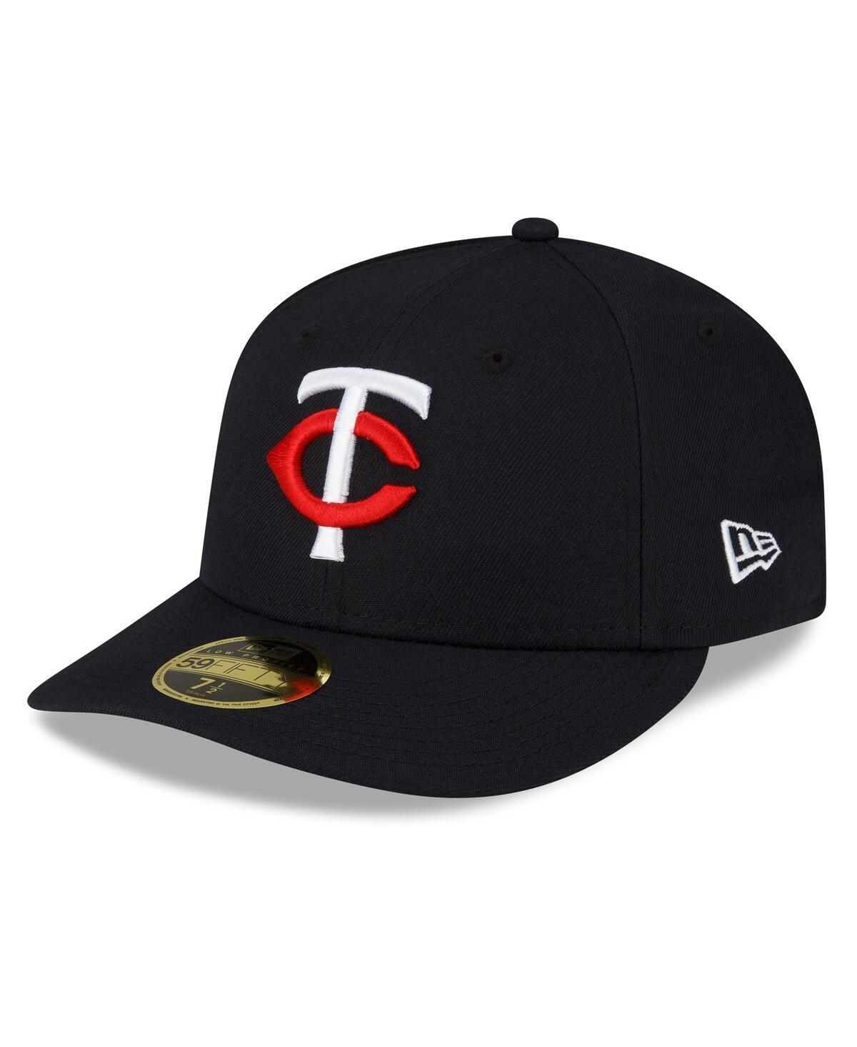 Mens New Era  Navy Minnesota Twins 2023 Authentic Collection Low Profile  Home 59FIFTY Fitted Hat Product Image