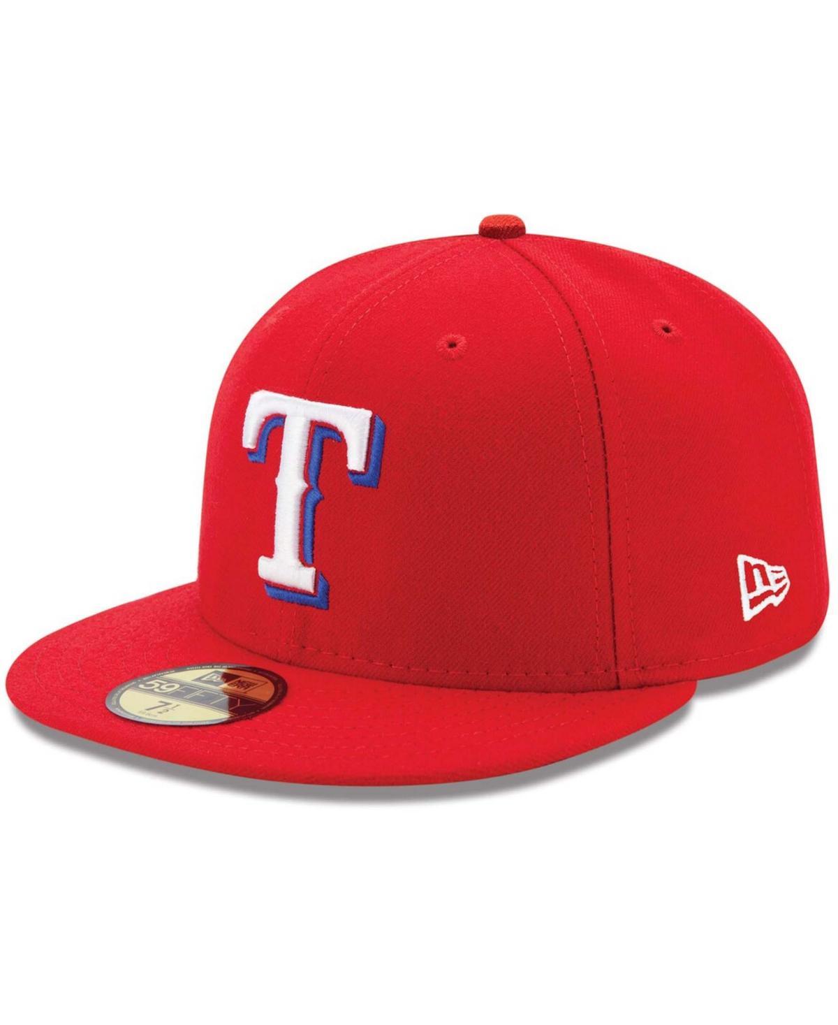 Mens New Era Texas Rangers Alternate Authentic Collection On-Field 59FIFTY Fitted Hat Product Image