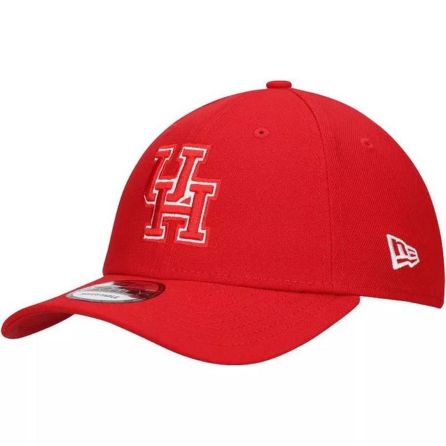 Mens New Era Red Houston Cougars Team 9FORTY Adjustable Hat Product Image